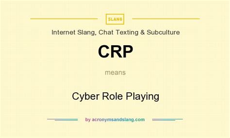 crp meaning in rpw|CRP 101: A quick guide to Chat Role Play .
